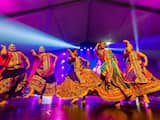 Bollywood-dansers op het India Diwali Festival in Amstelveen