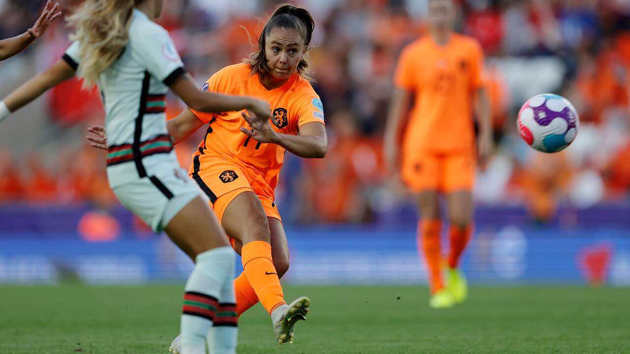 Lieke Martens heeft haar stempel nog niet kunnen druk op het spel van Oranje.