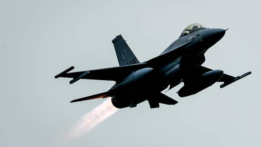 Twee technici lichtgewond bij uitbranden F-16 in België