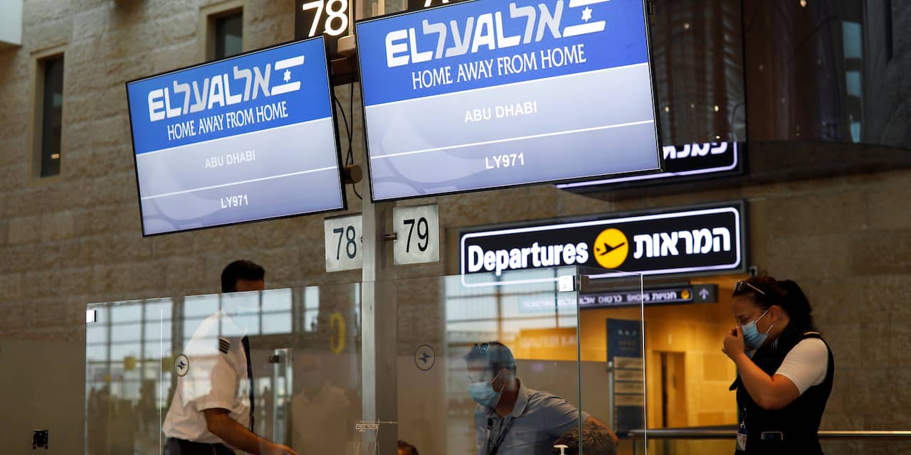 Eerste directe vlucht van Israël naar VAE vertrokken sinds sluiten akkoord