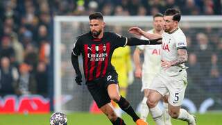 Samenvatting: AC Milan schakelt Tottenham Hotspur uit (0-0)