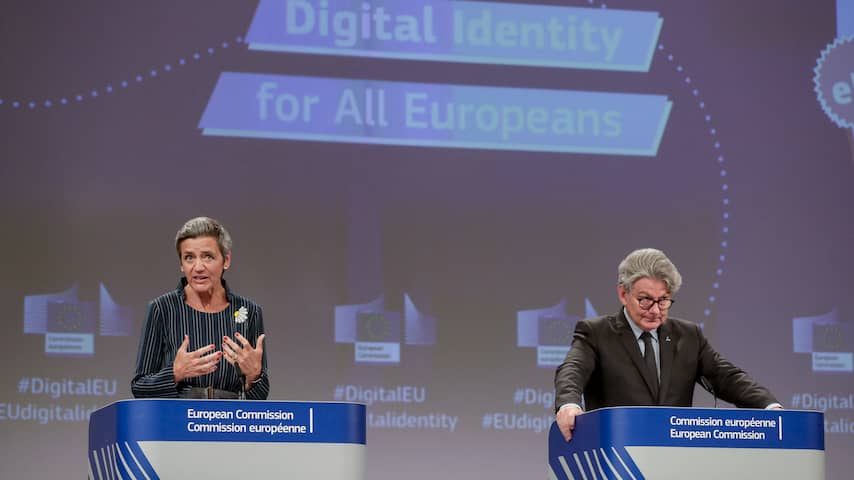 Brussel wil digitale ID-kaart waarmee je ook kunt inloggen bij grote websites