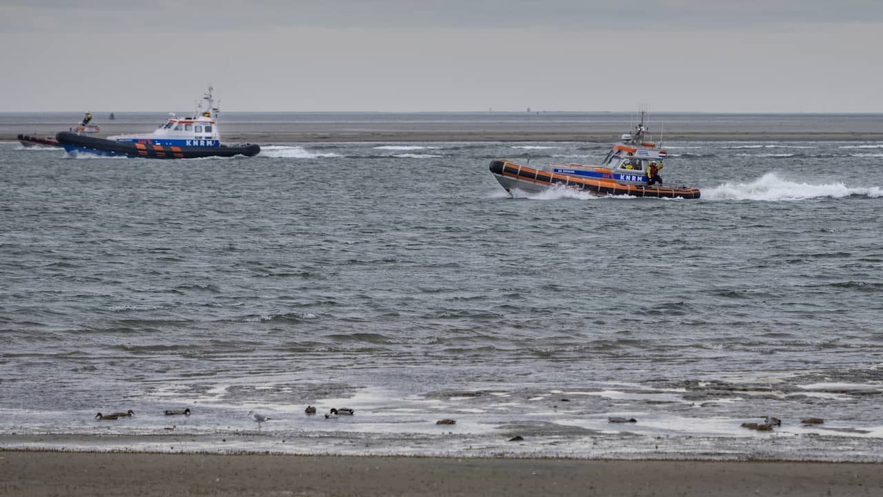 Even fifth day in search of drowning people in Terschelling with no result |  NOW