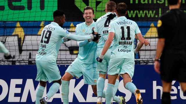 Boy Kemper bezorgde ADO de drie punten in Waalwijk.