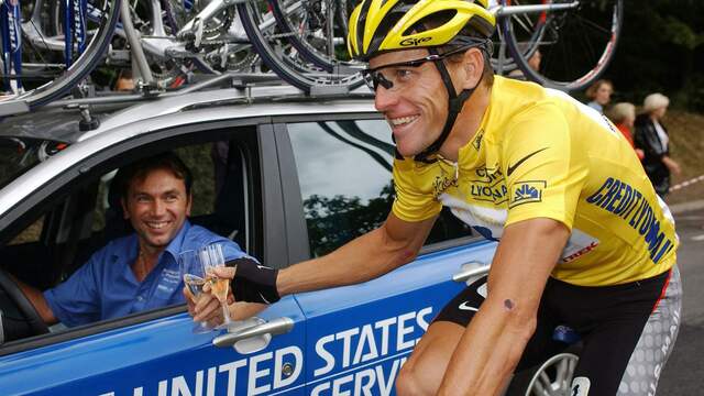 Bruyneel en Armstrong