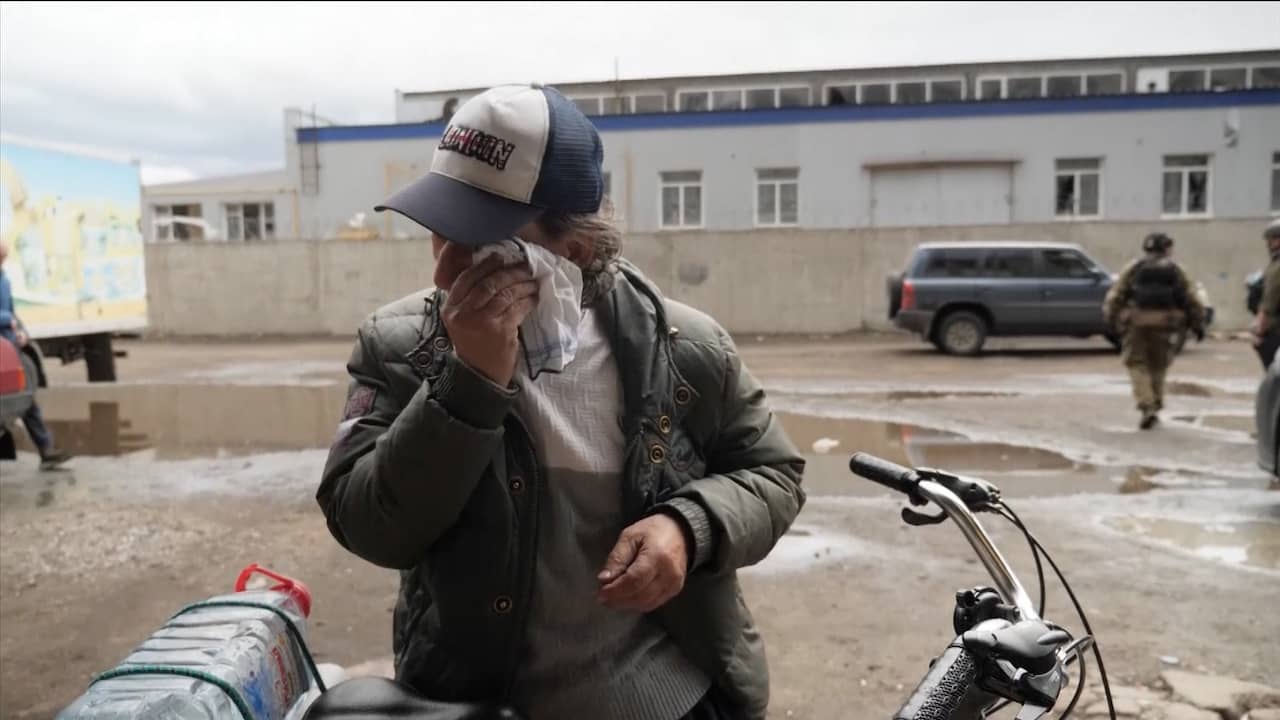 Beeld uit video: Oekraïense stad Severodonetsk onder vuur: 'Mijn vaderland sterft'