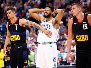 Nuggets kunnen tweede NBA-titel op rij vergeten na comeback Timberwolves