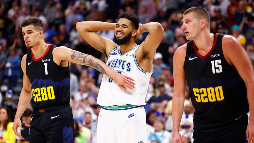 Nuggets kunnen tweede NBA-titel op rij vergeten na comeback Timberwolves