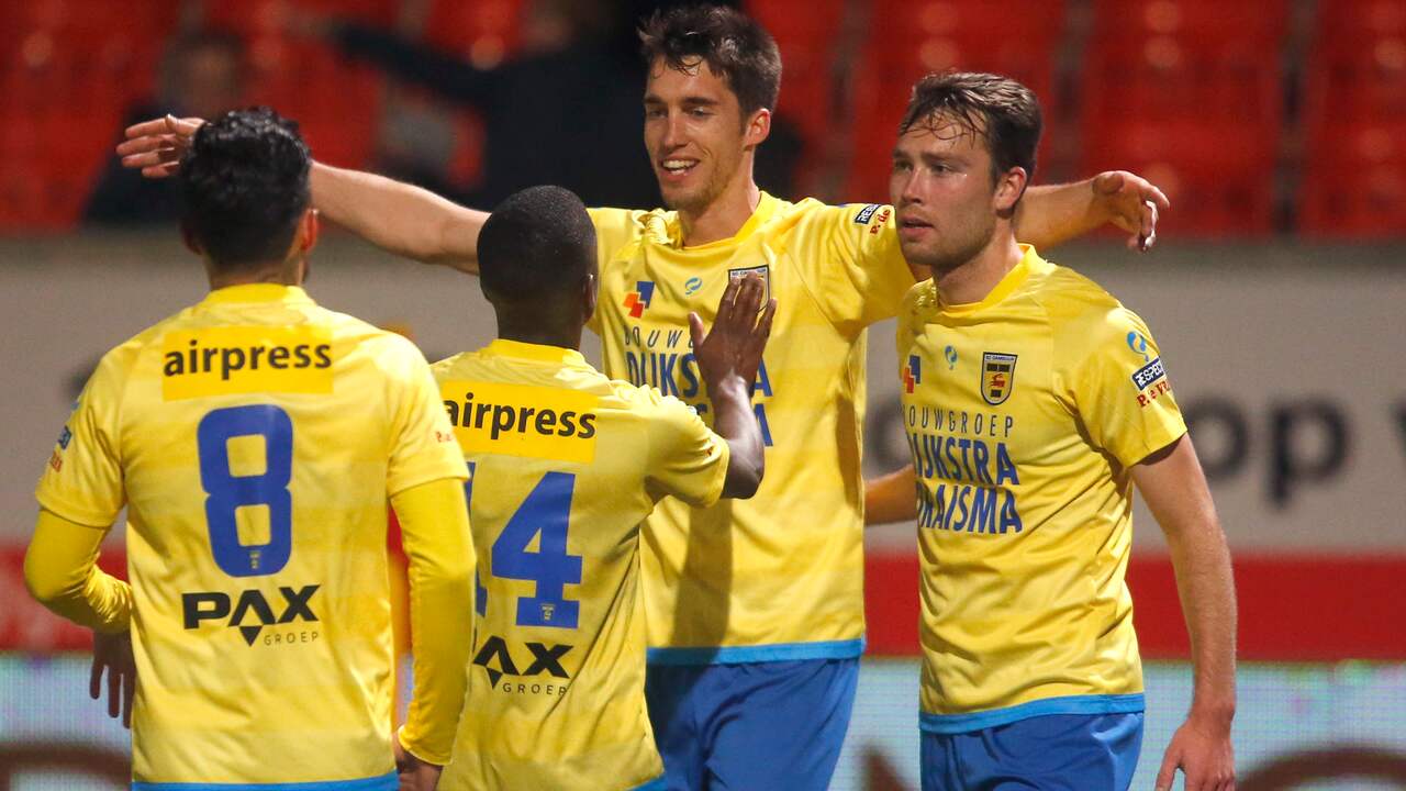 Beeld uit video: Samenvatting SC Cambuur-FC Emmen (1-0)