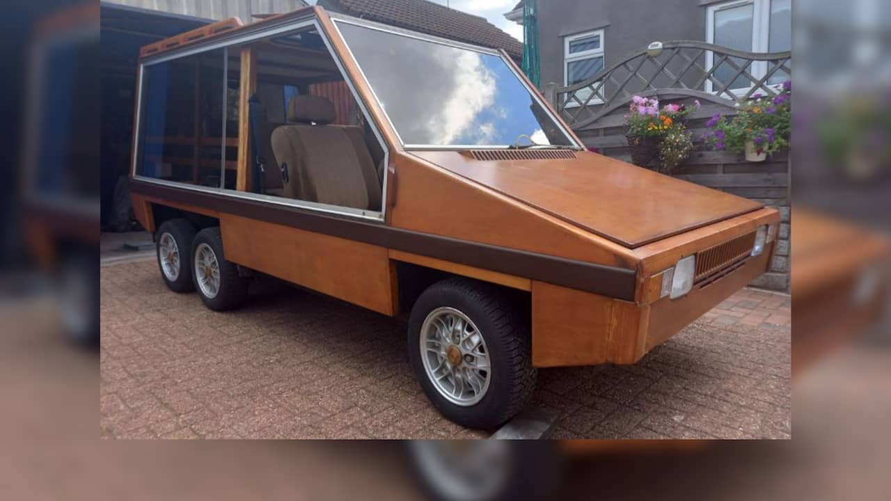 Rare wooden car handcrafted under the hammer in the UK |  Remarkable