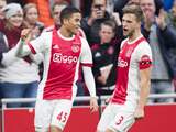 Ajax mede dankzij hattrick Kluivert in eigen huis ruim langs Roda JC