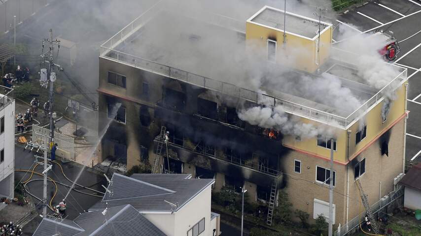 Zeker 33 doden door brandstichting in Japanse animatiestudio