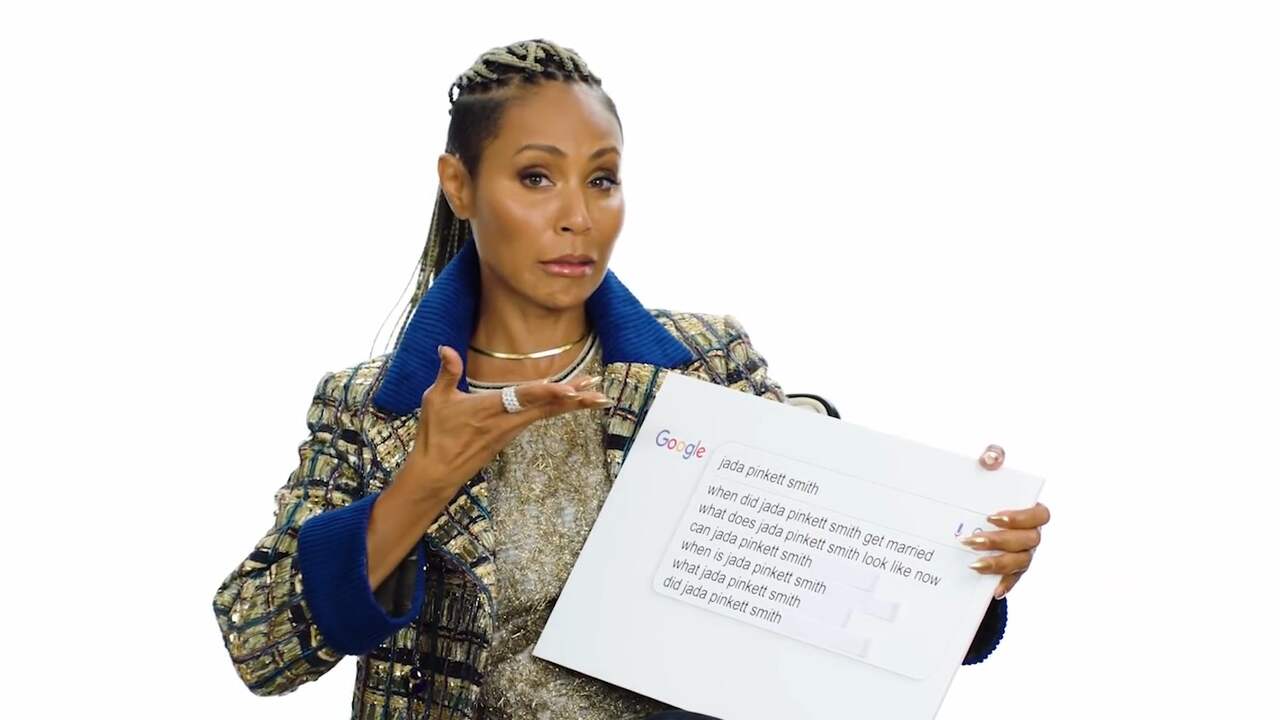 Beeld uit video: Jada Pinkett Smith beantwoordt Google-vragen: 'Ik hou van metal'