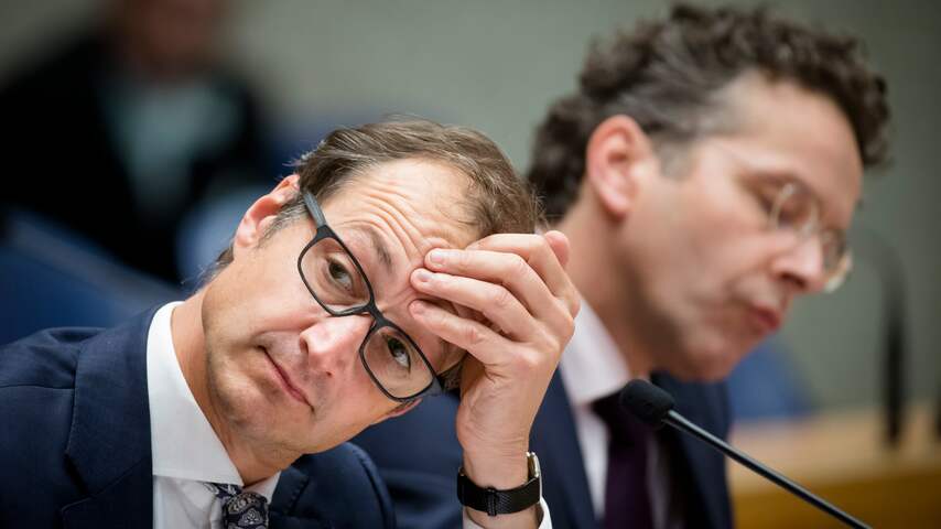 Eric Wiebes en Jeroen Dijsselbloem