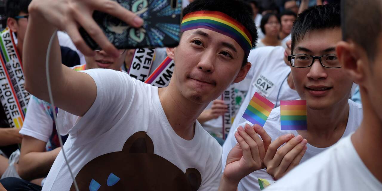 Taiwan mag homohuwelijk invoeren