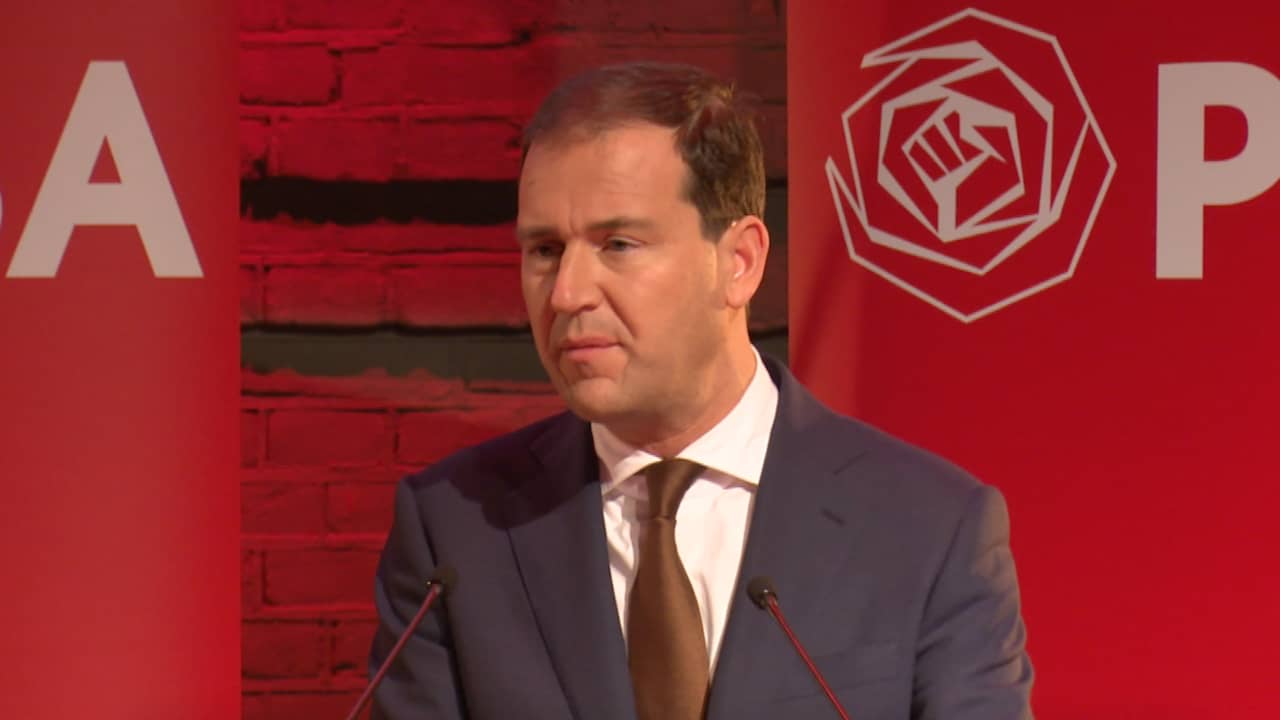 Asscher spreekt van 'bittere verkiezingsavond'