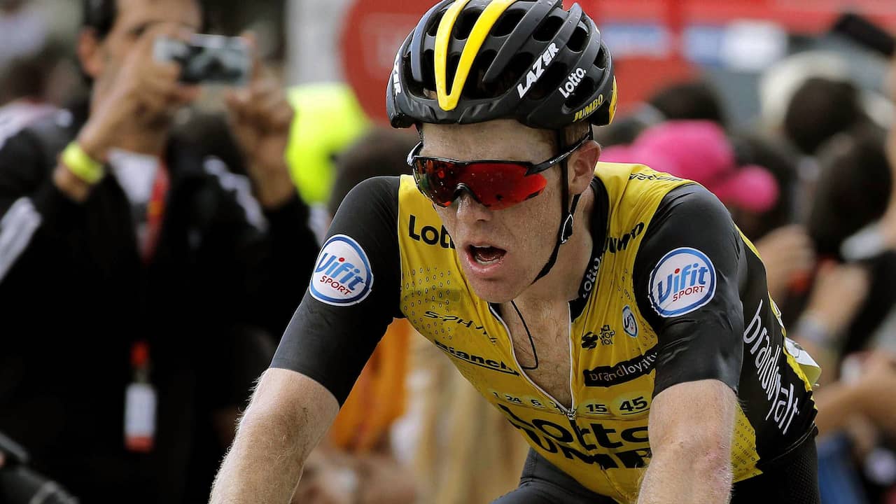 Kruijswijk stijgt in voorlaatste bergrit naar derde plek in Vuelta