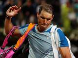 Tienvoudig winnaar Nadal krijgt weer last van zijn voet en verliest in Rome