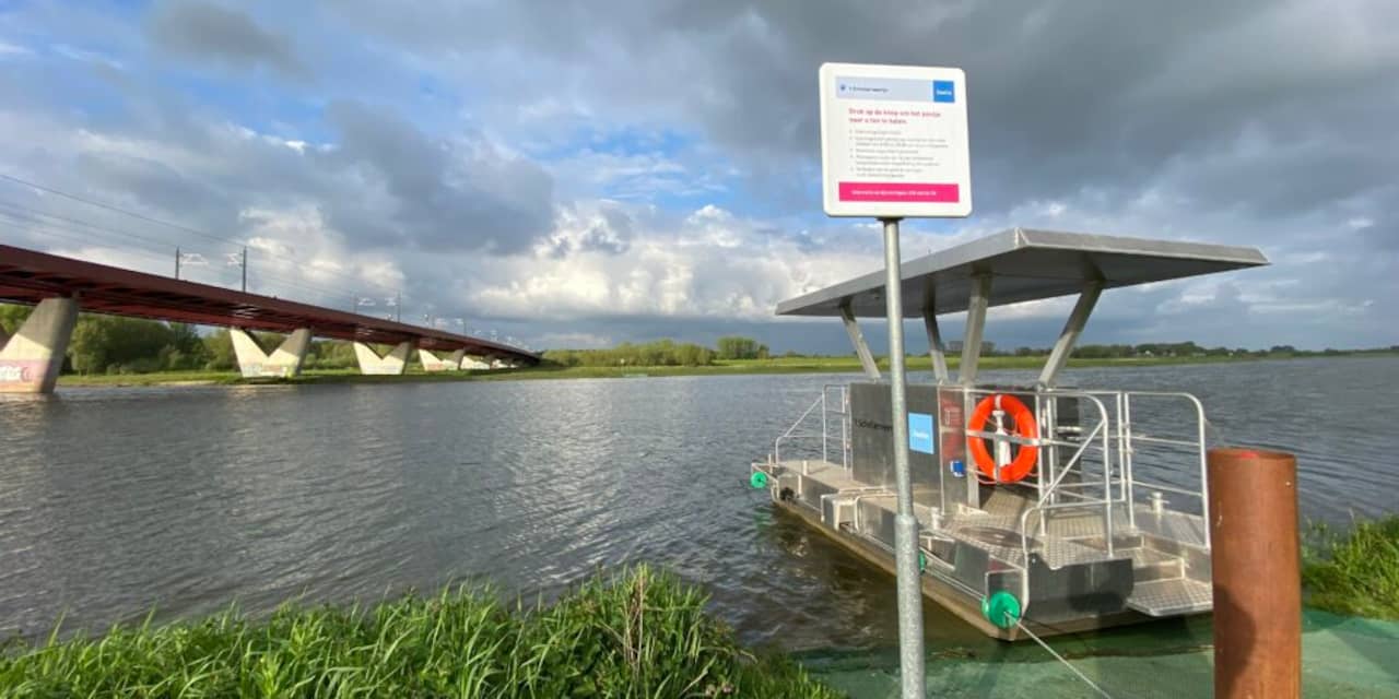 Water in IJssel zakt: ook kleine veren zijn weer in de vaart