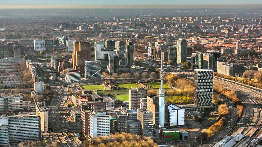 Gemeenteraad akkoord met investering 10 miljoen voor 'vergroening' Zuidas