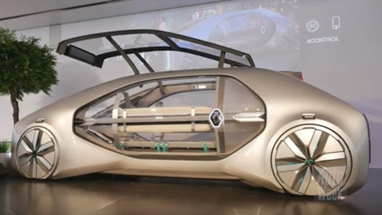 Beeld uit video: Zo ziet de autonome auto van Renault er uit